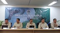 Konferensi Pers dengan Gakkum Kementerian Lingkungan Hidup/Badan Pengendalian Lingkungan Hidup yang berlangsung di Jakarta, 17 September 2025. (dok. Liputan6.com/Sabrina Aulia Putri)