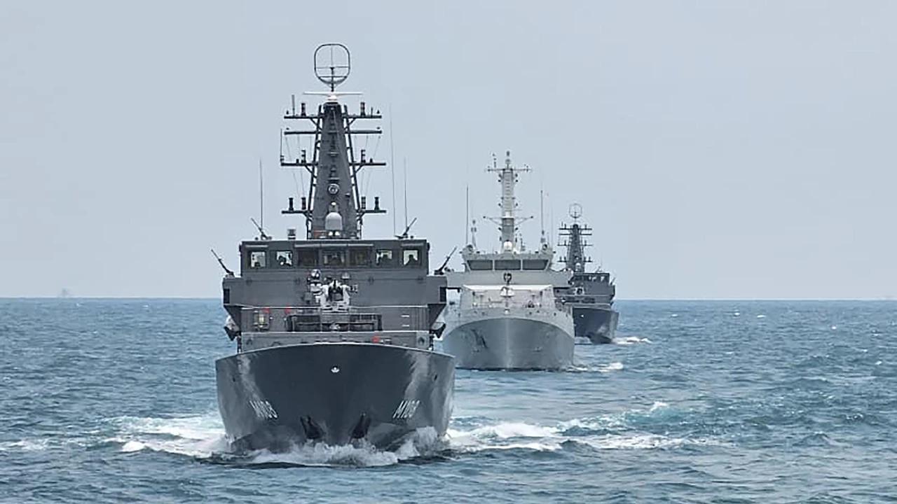 FOTO: Latihan Join Minex Pandu 2026 TNI AL dan Singapura di Batam