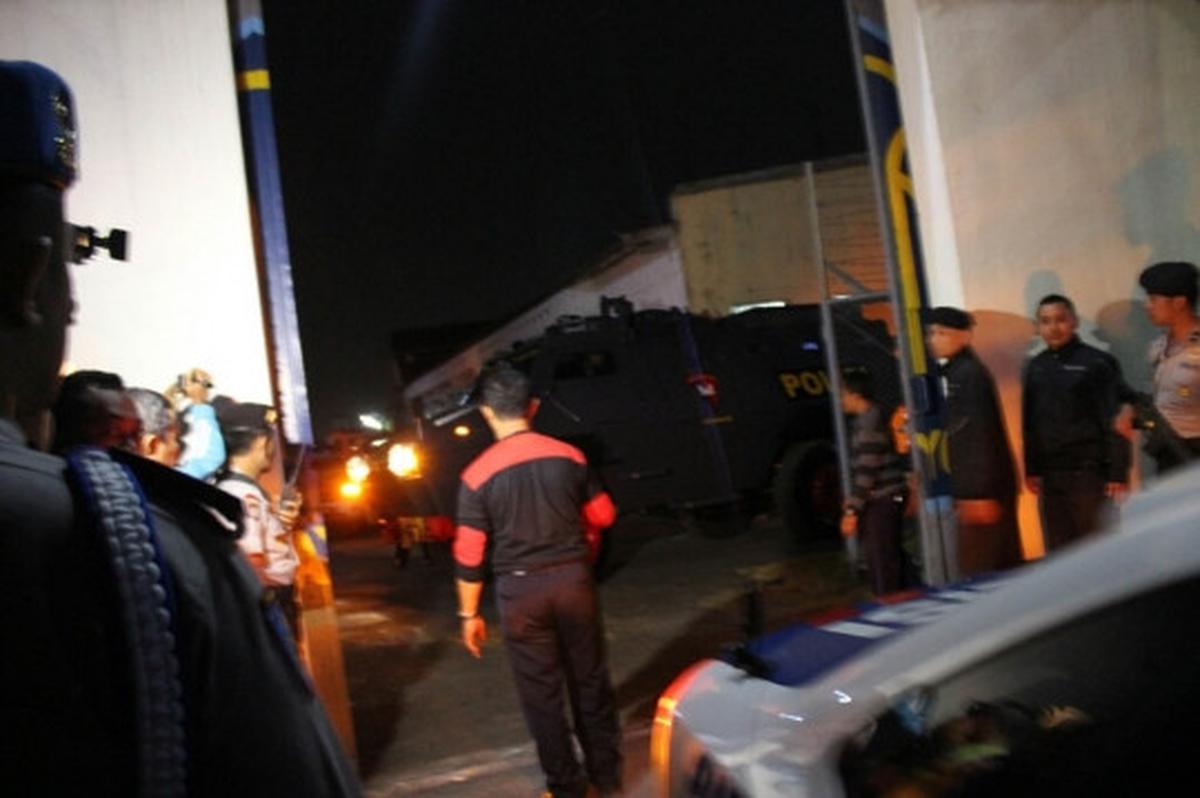 Suasana genting pemindahan 9 napi teroris dari Lapas Lowokwaru