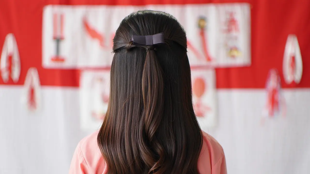 Model Rambut untuk Upacara Hari Kemerdekaan 17 Agustus (Reve Art AI)