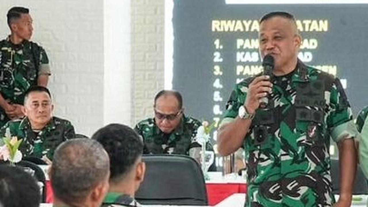 Pangkostrad Letjen TNI Saleh Bangga Ketemu Prajurit Jalankan Operasi Khusus, Beri Pesan Penting