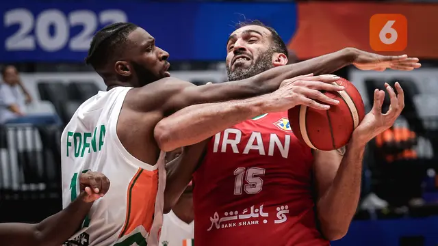 Timnas Basket Pantai Gading vs Iran - Piala Dunia FIBA 2023