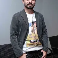 Rizky pun menceritakan kebahagiaannya bersama sang istri dengan melihat perkembangan anaknya yang semakin tumbuh besar. (Deki Prayoga/Bintang.com)