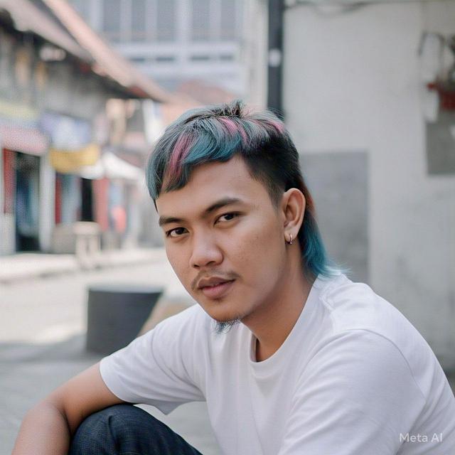Mullet Warna