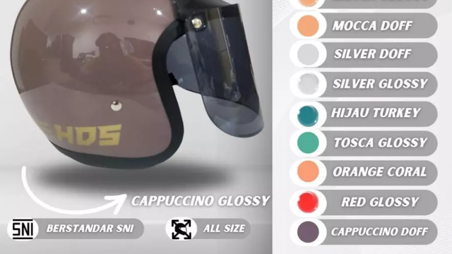 Rekomendasi Helm Motor Stylish untuk Safety Riding yang Tetap Keren di Jalan