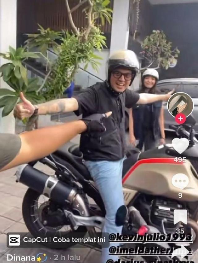 10 Potret Kebersamaan Kevin Julio dan Imelda Therinne yang Kini Go Publik