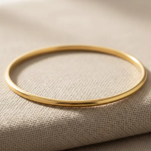 Gelang Emas Tipis Mewah tapi Ringan