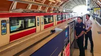 Stasiun LRT Dukuh Atas BNI Layani 22.735 Orang Sehari