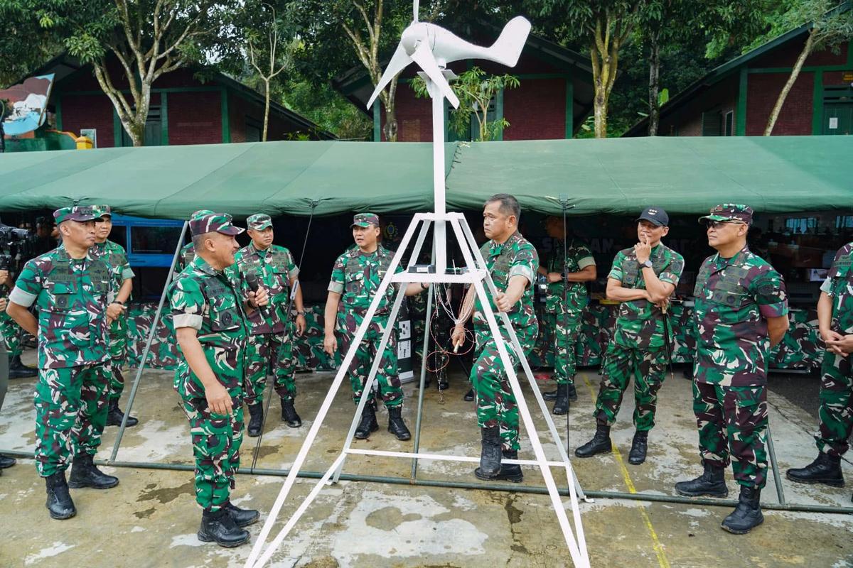 FOTO: Beragam Inovasi Litbanghan TNI AD Diperlihatkan di Menlatpur Kostrad