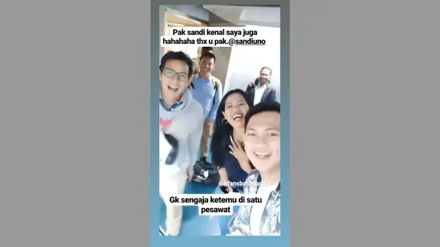 Elly Sugigi dan Irfan Sbaztian Bertemu Sandiaga Uno