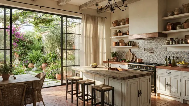 Inspirasi Dapur Bergaya Mediterania