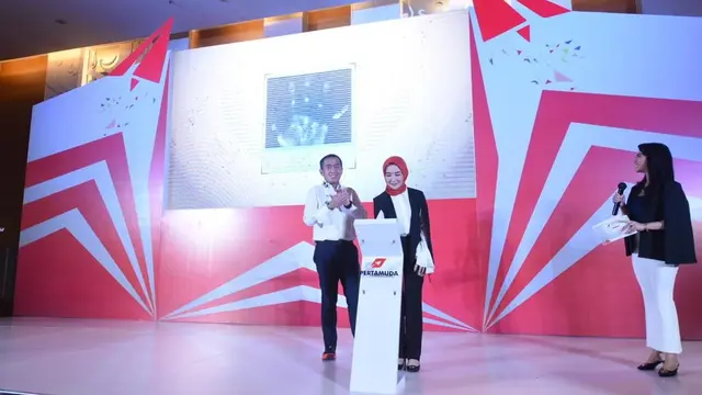 Pertamina kembali menggelar ajang Pertamuda: Seed & Scale Up 2022. Kegiatan ini dibuka langsung oleh Direktur Utama Pertamina Nicke Widyawati, Jakarta Selatan, Senin (15/8/2022).