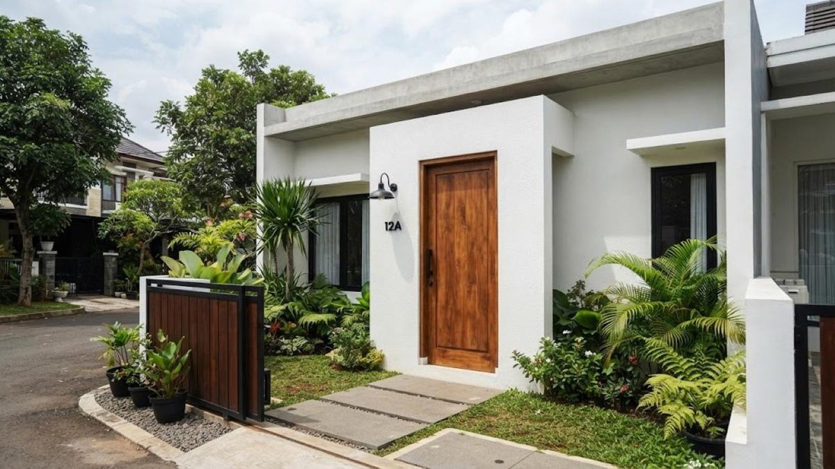 8 Pilihan Warna Pintu untuk Rumah dengan Dinding Putih, Referensi Sebelum Renovasi