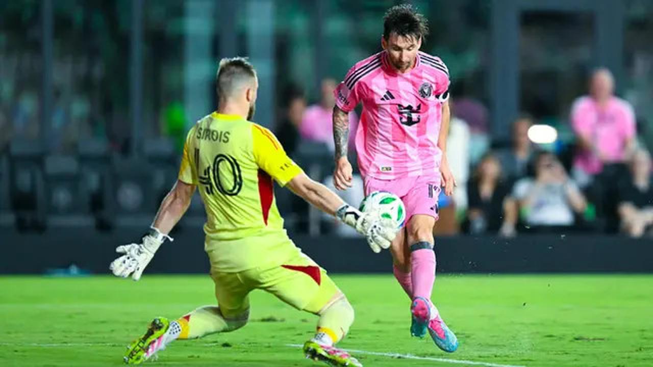 Messi Tunjukkan Kelasnya, Inter Miami Bantai Columbus Crew 5-1