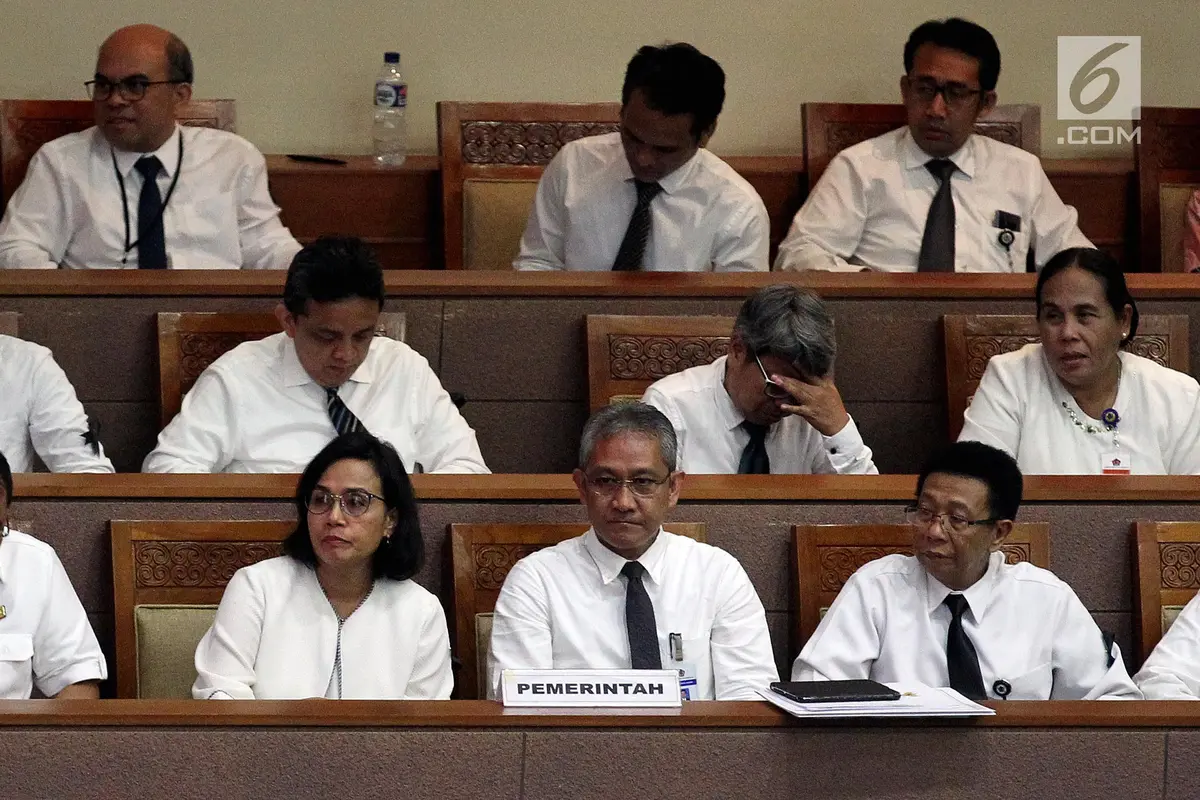 Rapat Paripurna DPR Sahkan RUU APBN 2019