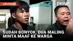 Beredar sebuah video yang menampilkan dua orang maling tertangkap warga di Togongan Srengat Blitar. Dari video tersebut kedua maling itu meminta maaf kepada warga atas aksinya.