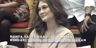 Luna Maya punya sakit maag, tapi senang minum kopi. Bagaimana cara Luna menghindari sakit maagnya?