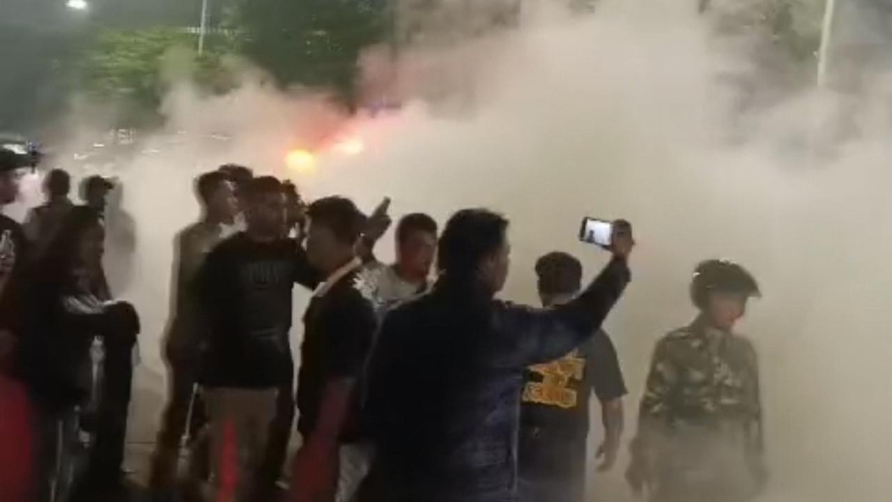 Viral Kepulan Asap Diduga Gas Air Mata saat Demo di Salemba Jakarta, Polisi Buka Suara