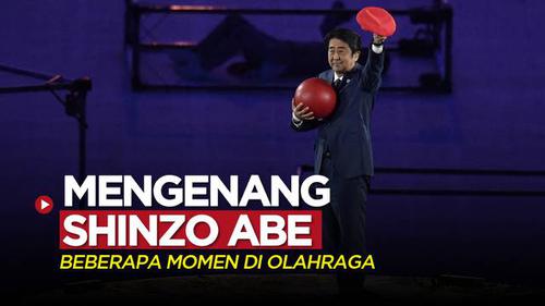 VIDEO: Mengenang Shinzo Abe, Berikut Beberapa Momennya di Dunia Olahraga Termasuk di Olimpiade 2016