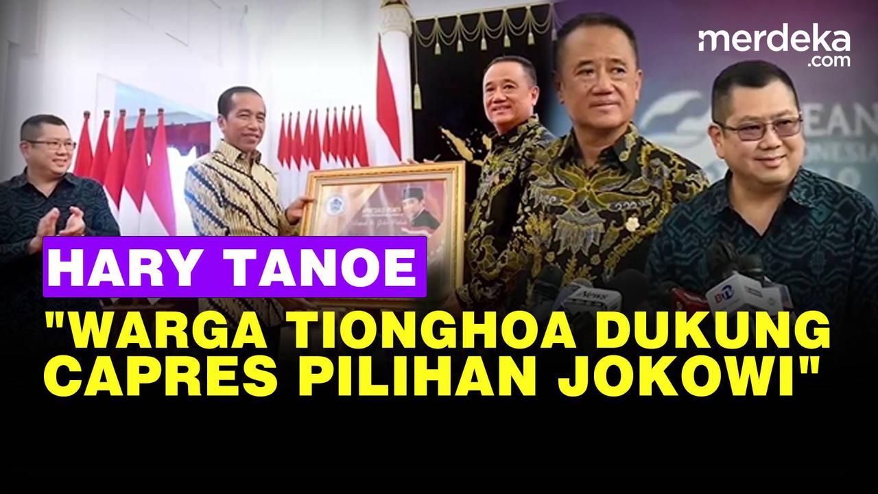 VIDEO: Pernyataan Hary Tanoe Soal Tionghoa Dukung Capres Pilihan Jokowi