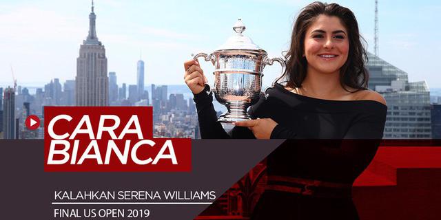 VIDEO: Mengkhayal, Cara Bianca Andreescu Kalahkan Serena Williams