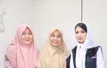 FOTO: Momen Istri Ganjar Pranowo Resmikan Pusat Kesehatan untuk Dua Pesantren