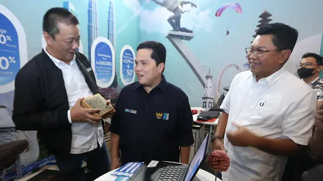 Bank Mandiri Bidik Transaksi di Garuda Indonesia Travel Fair 2022