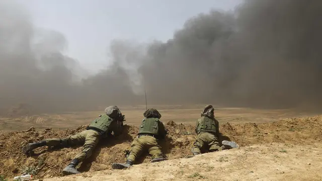 Warga Palestina Kembali Protes di Jalur Gaza