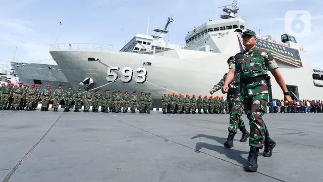 Satgas Bantuan Kemanusiaan WNI di Pulau Sebaru