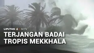 Badai Tropis Mekkhala Terjang Jepang dan Taiwan, Banjir Tak Terhindarkan