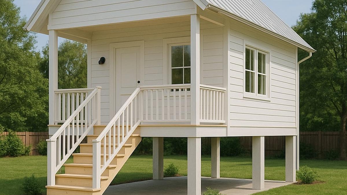 5 Inspirasi Rumah Panggung Minimalis Ukuran 5x7 Meter, Cocok untuk Keluarga Kecil