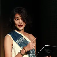 Sebagai pemeran, Dominique Diyose sering merasa kesal lantaran masyarakat Indonesia banyak yang mengagungkan film hollywood. (Deki Prayoga/Bintang.com)