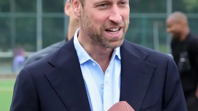 Pangeran William menunjukkan keterampilannya