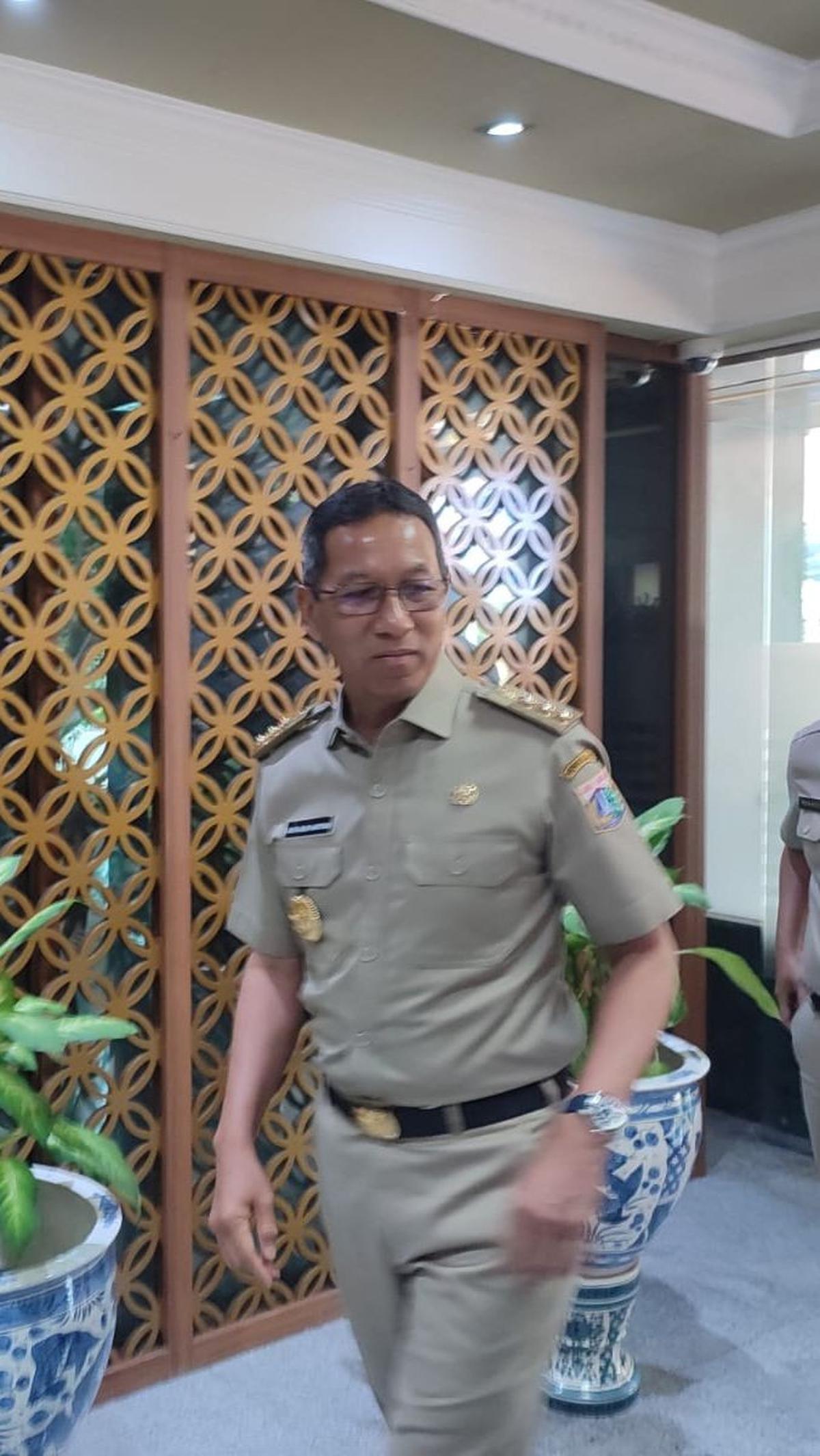 "Ya saya terima SK-nya," kata Heru di Gedung Kemendagri.<br>