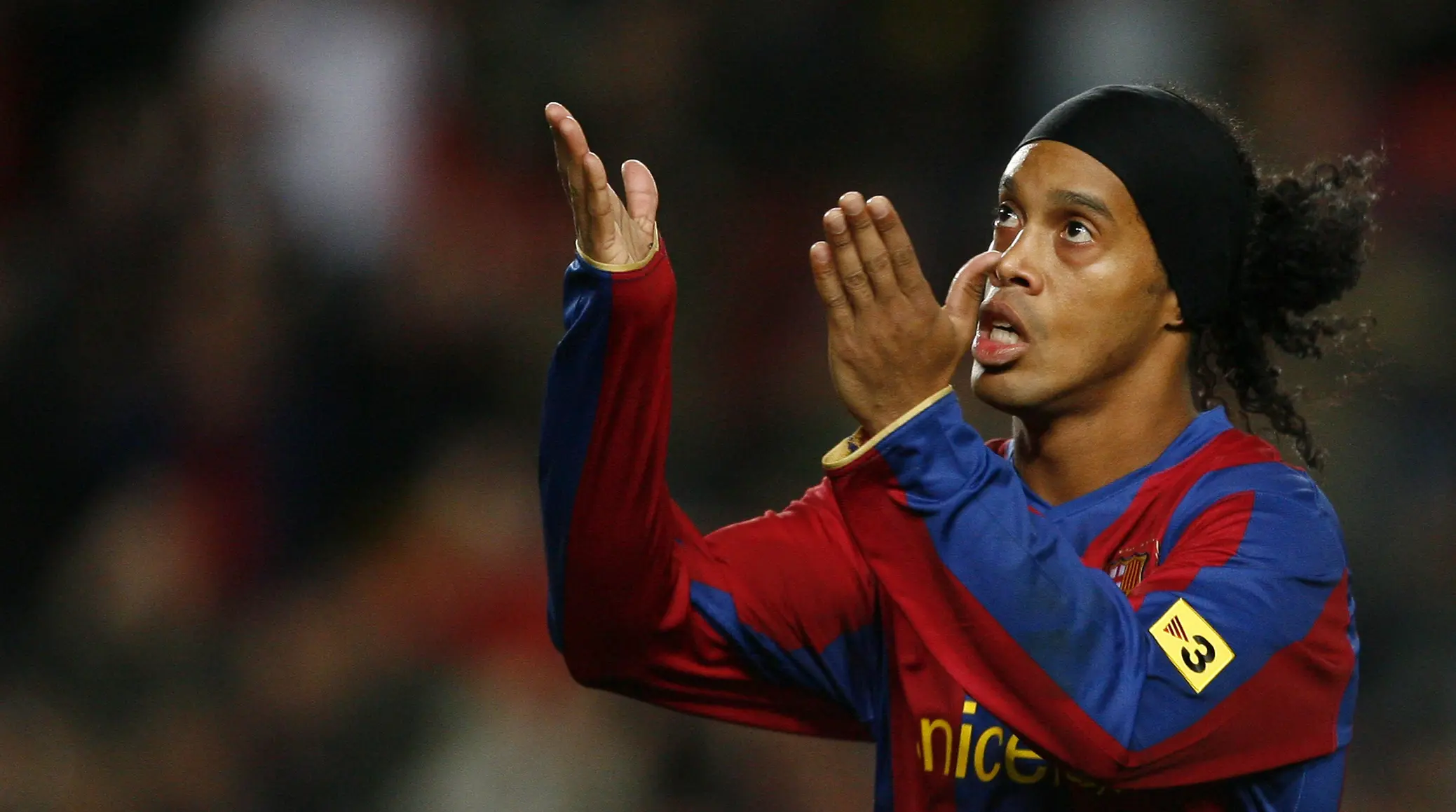 Ronaldinho. (AFP/Lluis Gene)