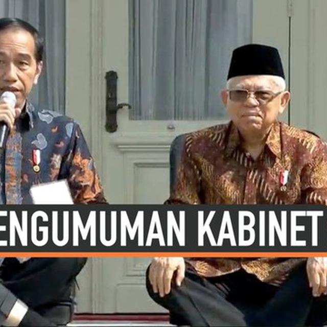 https www liputan6 com news read 4092910 video detik detik jokowi umumkan kabinet indonesia maju