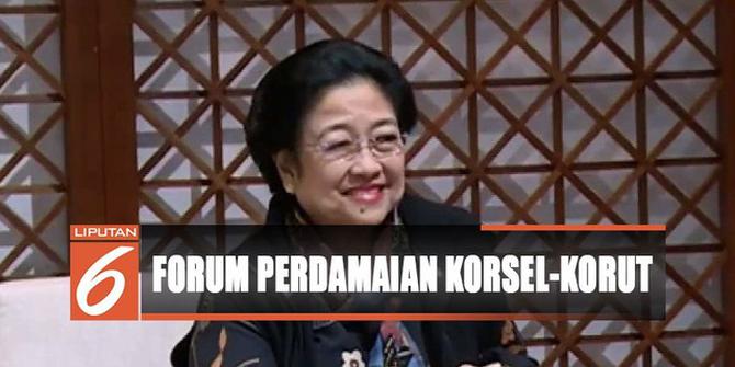 Megawati Jadi Pembicara di Forum Perdamaian Korsel dan Korut