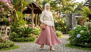 Inspirasi Maxi Skirt Hijab Friendly untuk OOTD yang Simpel, Nyaman, dan Tetap Chic