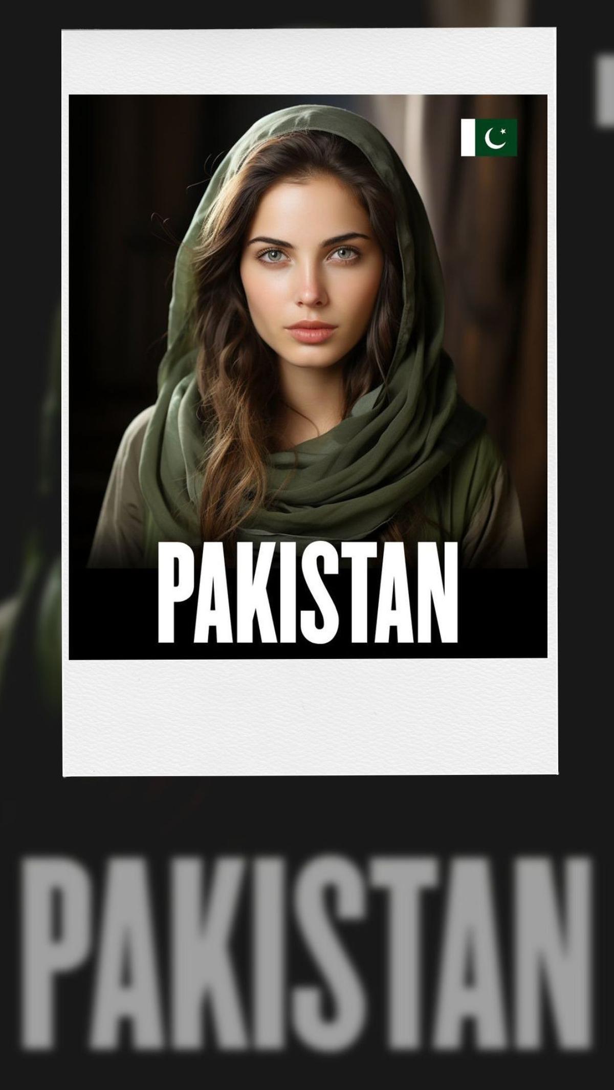 15. Dianggap mirip negara tetangganya, India, definisi cantik di Pakistan adalah fitur wajah tegas.