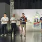 Dua pembalap Red Bull KTM Facotry Racing, Brad Binder (ketiga dari kanan) dan Jack Miller ceritakan soal hobi mereka jelang MotoGP Mandalika (istimewa)
