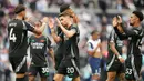 Kemenangan atas Tottenham Hotspur mengantar Arsenal naik ke peringkat kedua klasemen dengan poin 10 dari empat pertandingan. (AP Photo/Kin Cheung)