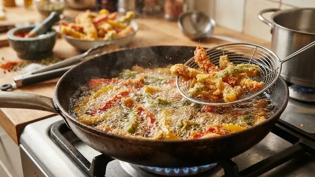 Paprika Goreng Tetap Renyah