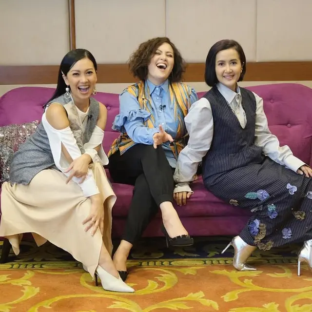 Lama Vakum dari Industri Musik, Ini 6 Potret Reuni Be3 yang Tetap Kompak