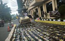 Polda Banten Musnahkan 12 Kg Narkotika dan Ribuan Miras, Tegaskan Komitmen Berantas Kejahatan