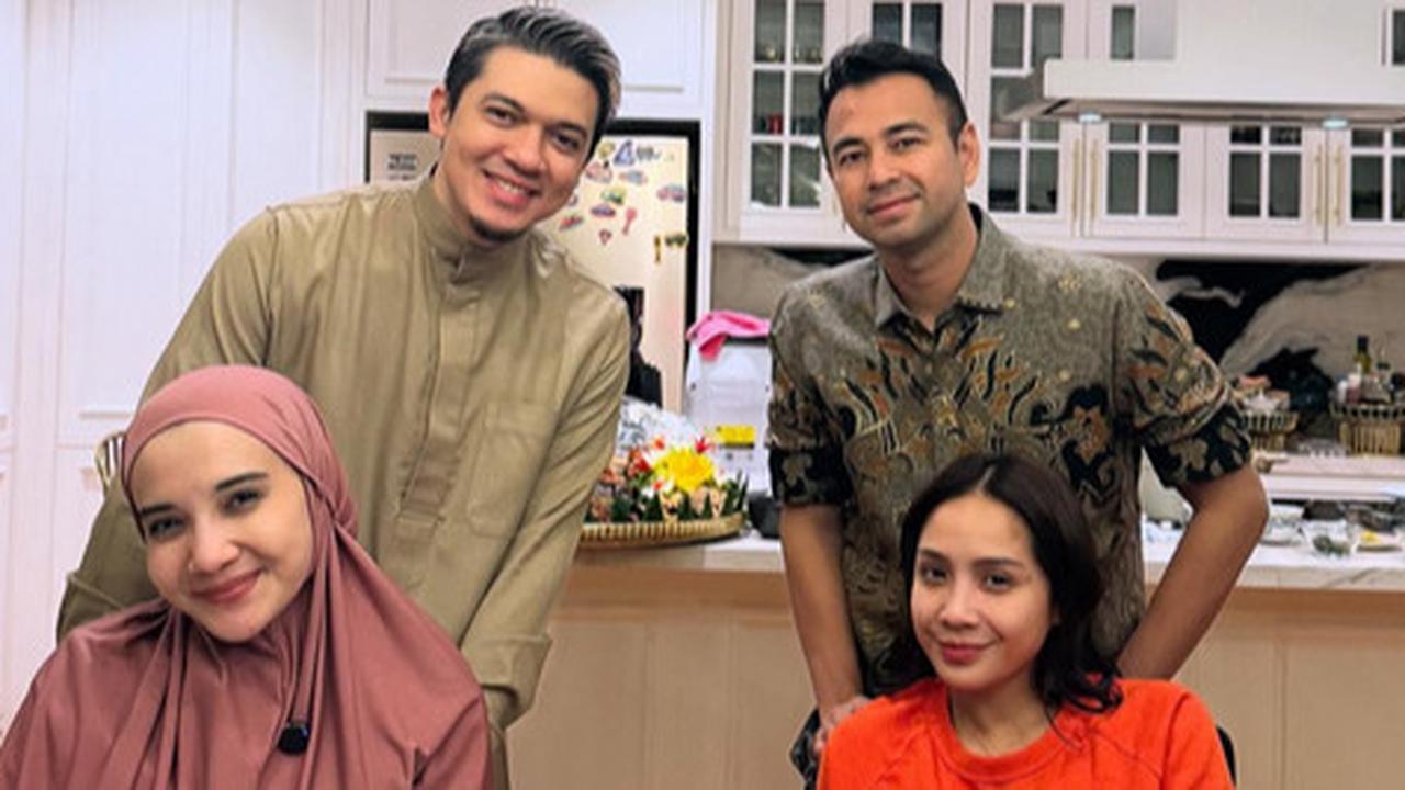 Raffi Ahmad dan Nagita Slavina Sahur di Rumah Irwansyah & Zaskia Sungkar, Netizen 'Baim Wong Gak Diajak?