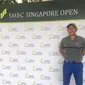 Pegolf Indonesia Danny Masrin berpartisipasi di SMBC Singapore Open 2020. (Liputan6.com/Harley Ikhsan)