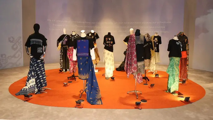 Kolaborasi One Fine Sky dan Cita Tenun Indonesia Angkat Tenun ke Gaya Sehari Hari