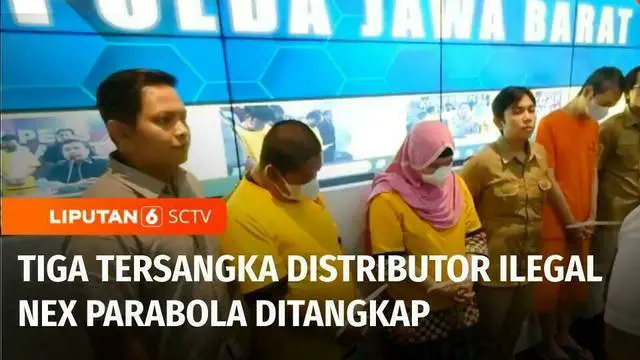 VIDEO: Tiga Distributor Ilegal Nex Media Ditangkap, Terancam 9 Tahun Penjara