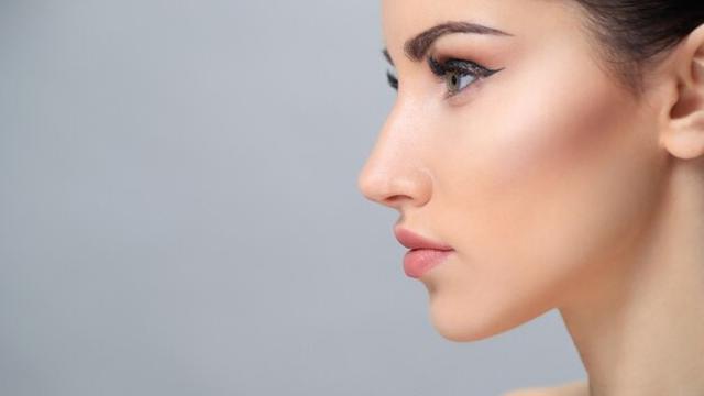 Ilustrasi kedutan, hidung mancung