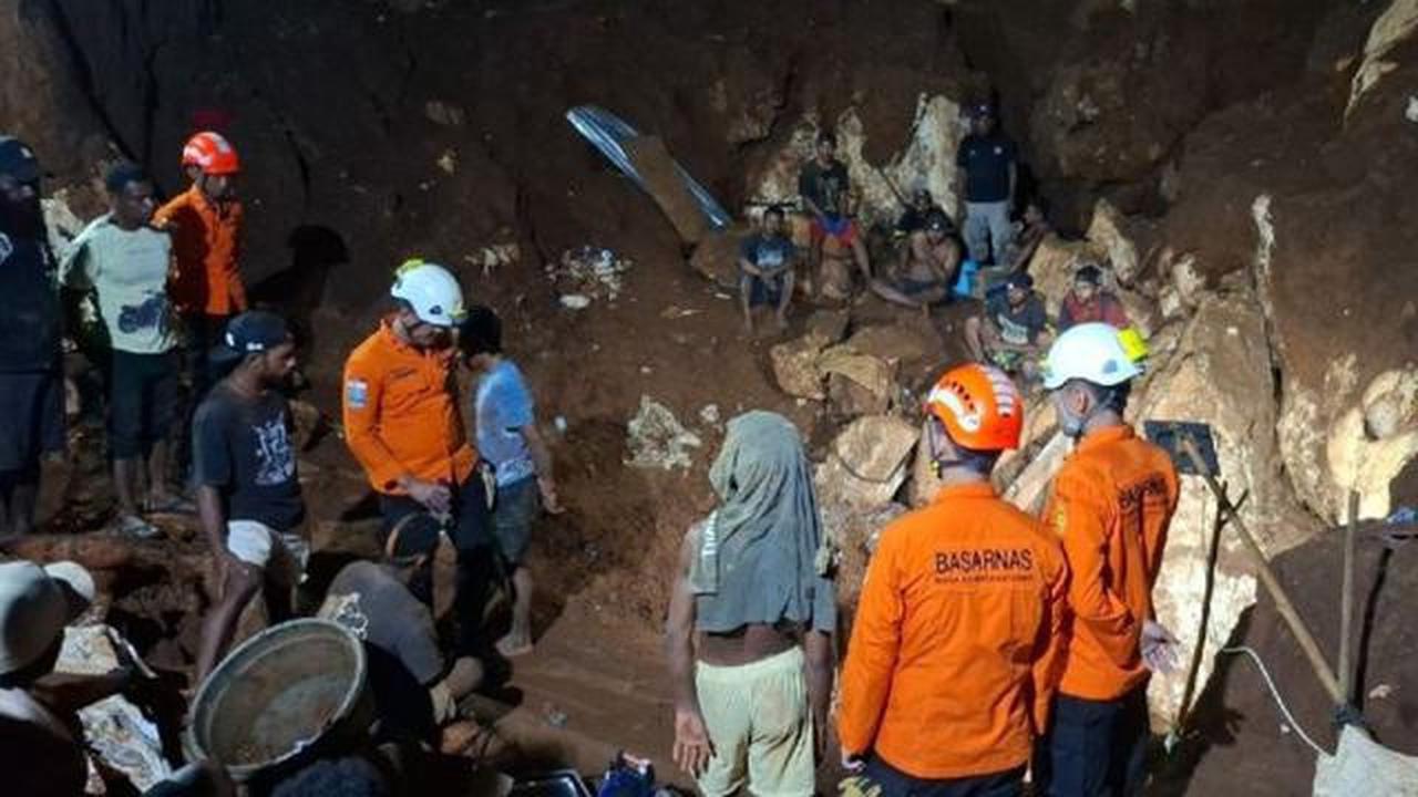 Tambang Emas Ilegal di Jayapura Longsor, Penambang Tertimbun